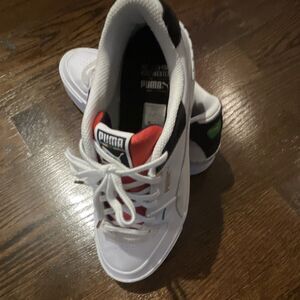 PUMA Cali Sport WH Unity White/Black Low Top Sneakers 373908-01